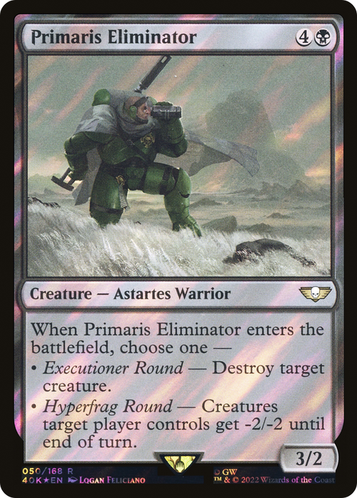 Primaris Eliminator (Surge Foil) (40K-050) - Warhammer 40,000 Commander Foil