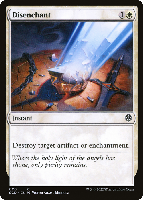 Disenchant (SCD-020) - Starter Commander Decks