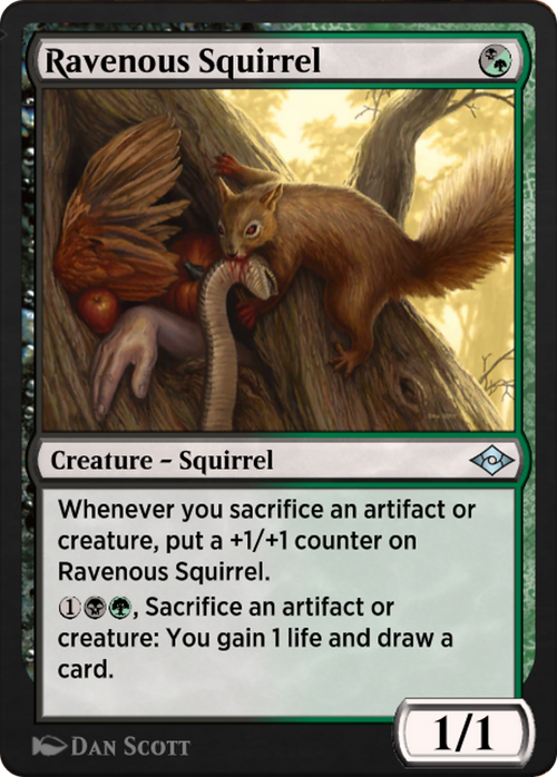 Ravenous Squirrel (J21-728) - Jumpstart: Historic Horizons