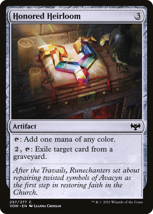 Honored Heirloom (VOW-257) - Innistrad: Crimson Vow