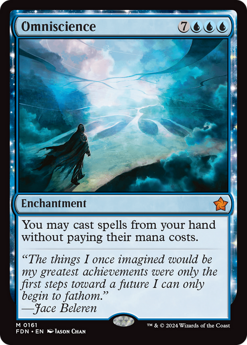 Omniscience (FDN-161) - Foundations: (enchantment)