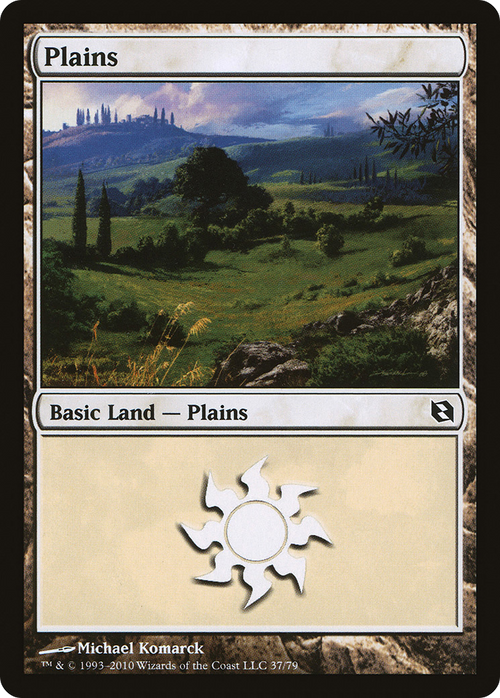 Plains (37) (DDF-037) - Duel Decks: Elspeth vs. Tezzeret