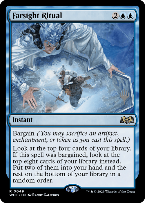 Farsight Ritual (PPWOE-049) - Wilds of Eldraine Promos