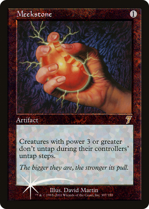 Meekstone (7ED-307) - 7th Edition Foil