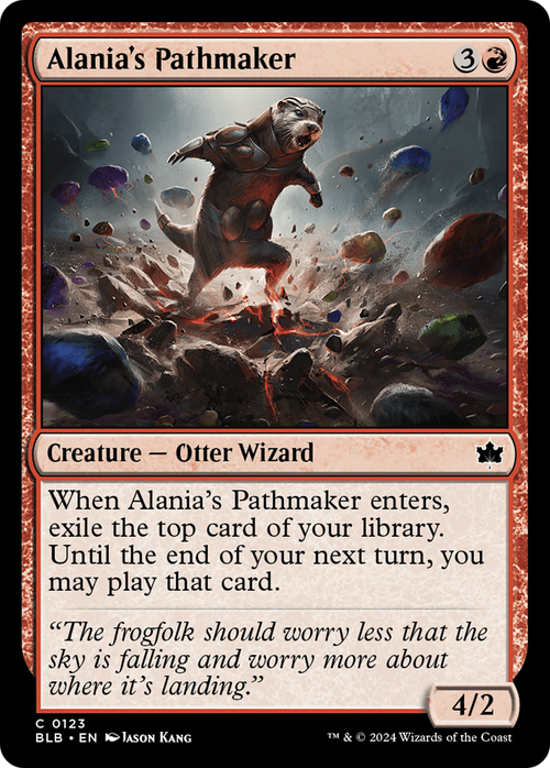 Alania's Pathmaker (BLB-123) - Bloomburrow