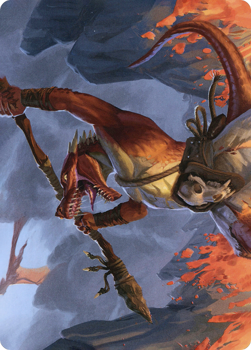 Minion of the Mighty // Kobold (AAFR-022) - Adventures in the Forgotten Realms Art Series (Borderless) Foil
