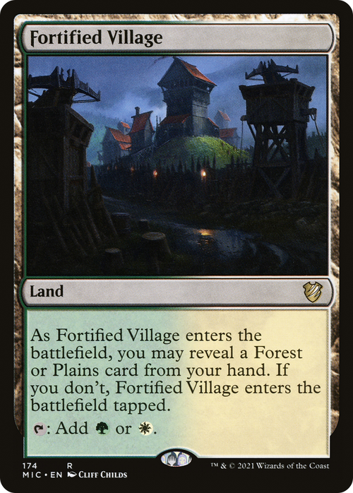 Fortified Village (MIC-174) - Midnight Hunt Commander