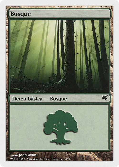 Forest (Spanish) - "Bosque" (I34) (PSAL-I34) - Salvat 2005