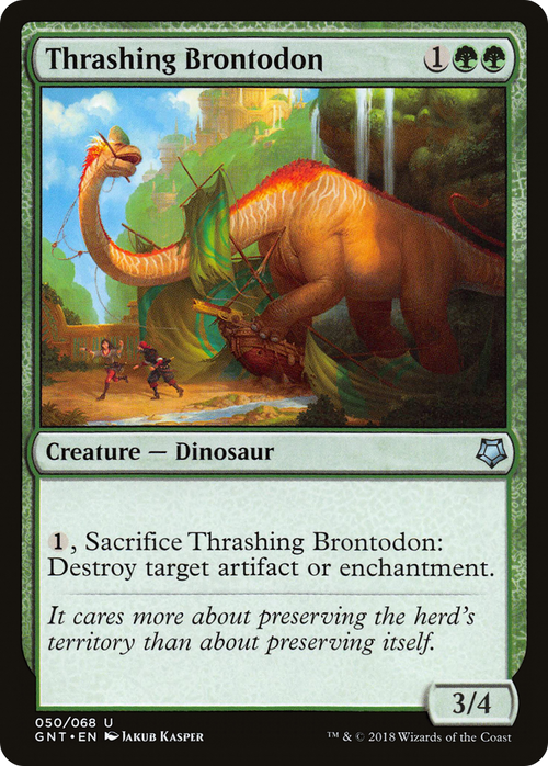 Thrashing Brontodon (GNT-050) - Game Night