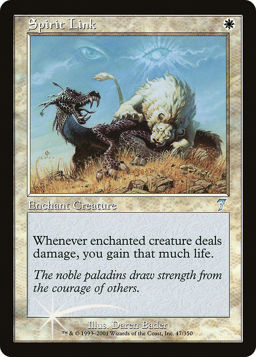 Spirit Link (7ED-047) - 7th Edition Foil