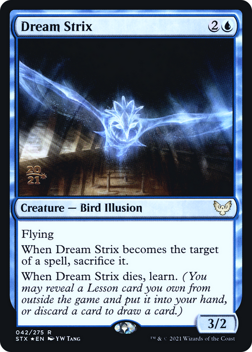 Dream Strix (PRE-42S) - Strixhaven: School of Mages Promos Foil