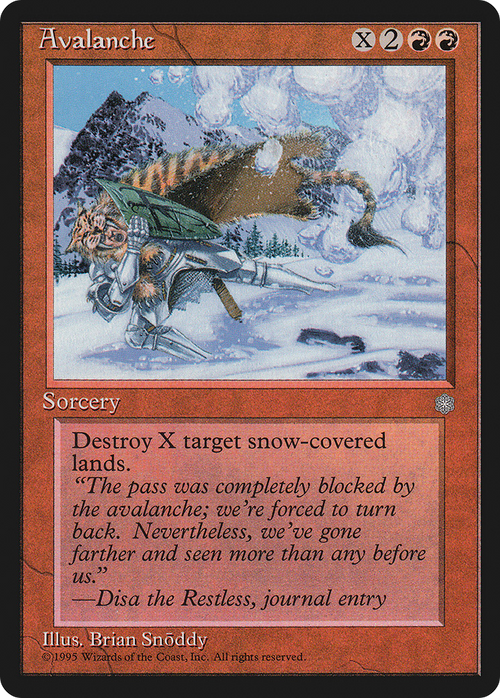 Avalanche (ICE-) - Ice Age
