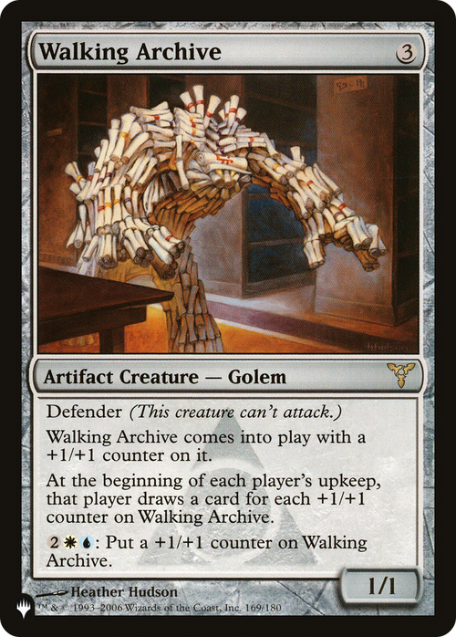 Walking Archive (LIST-DIS-169) - The List
