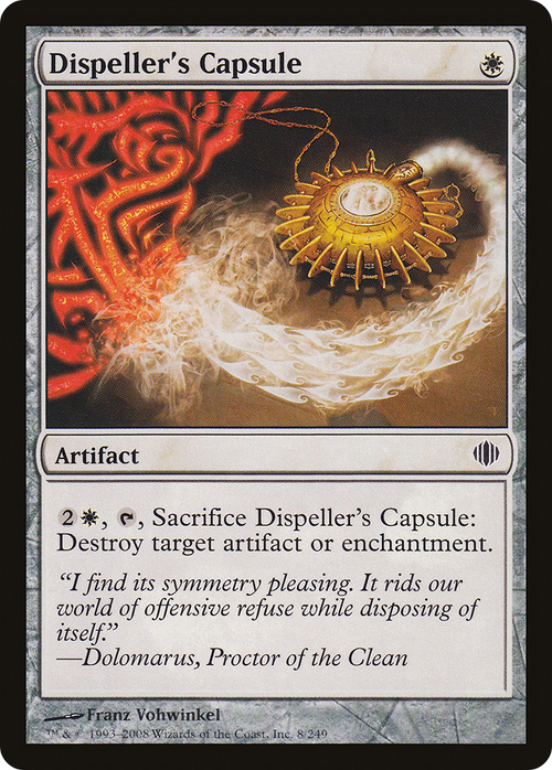 Dispeller's Capsule (ALA-008) - Shards of Alara Foil