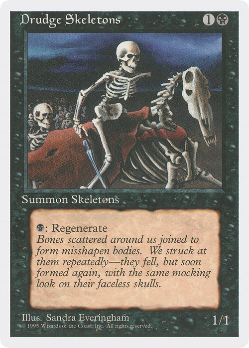 Drudge Skeletons (4ED-) - Fourth Edition