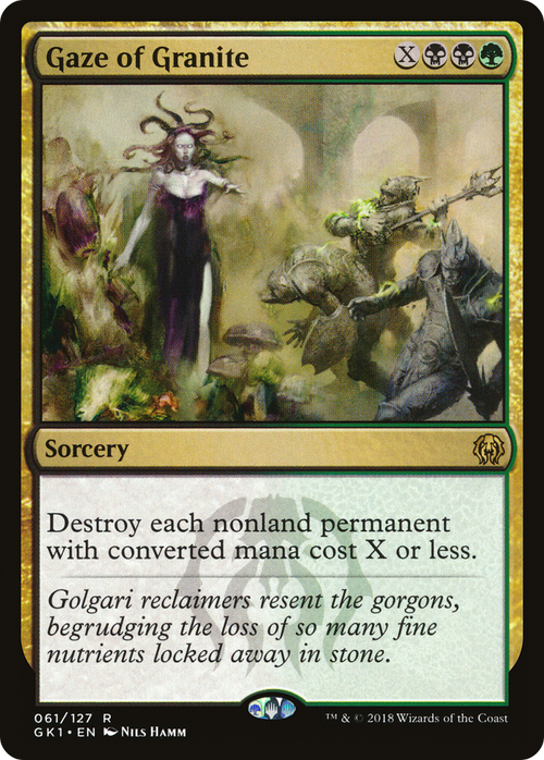 Gaze of Granite (GR1-061) - GRN Guild Kit