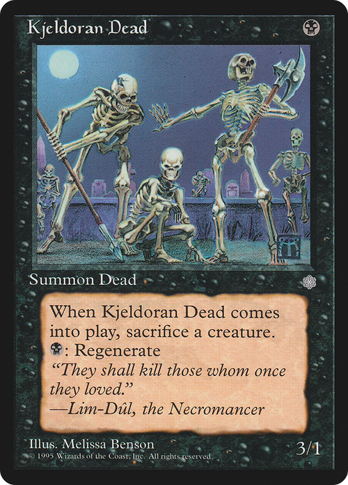 Kjeldoran Dead (ICE-) - Ice Age