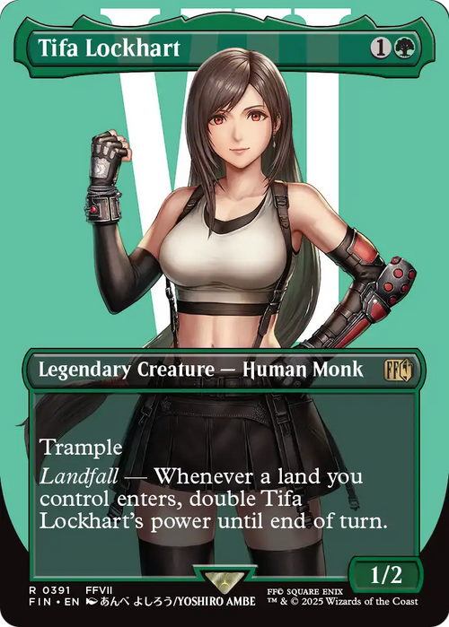 Tifa Lockhart (Borderless) (FIN-391) - FINAL FANTASY
