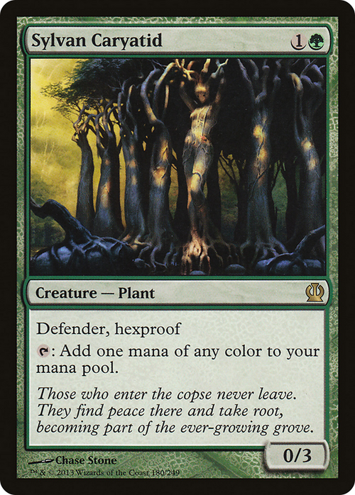 Sylvan Caryatid (THS-180) - Theros
