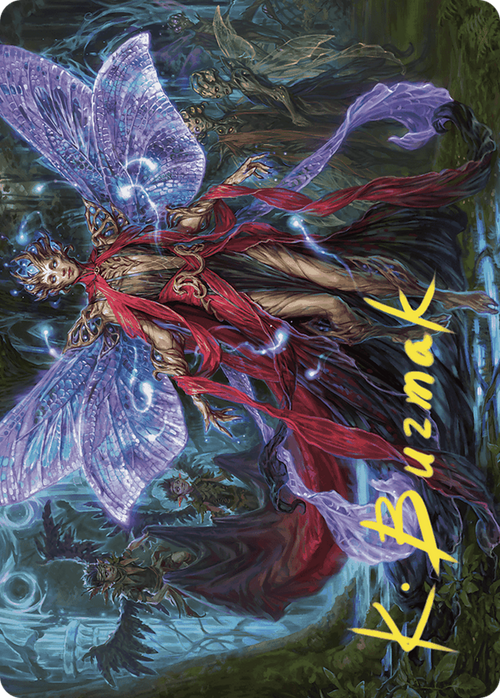 Tegwyll, Duke of Splendor // Tegwyll, Duke of Splendor (AWOE-048) - Wilds of Eldraine Art Series (Borderless) Foil