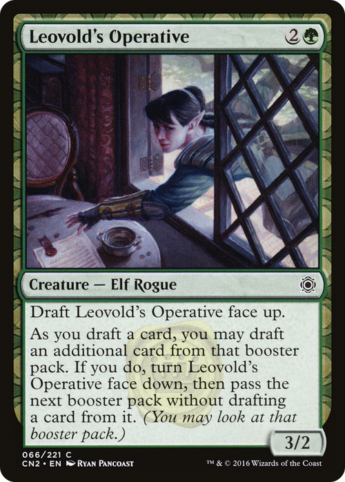 Leovold's Operative (CN2-066) - Conspiracy: Take the Crown: (draft)