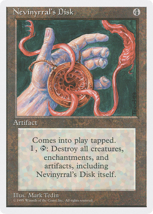 Nevinyrral's Disk (4ED-) - Fourth Edition