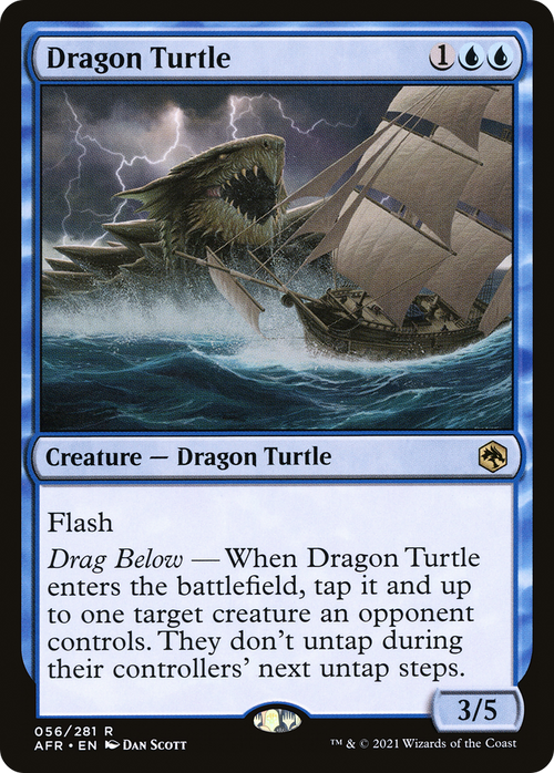 Dragon Turtle (AFR-056) - Adventures in the Forgotten Realms