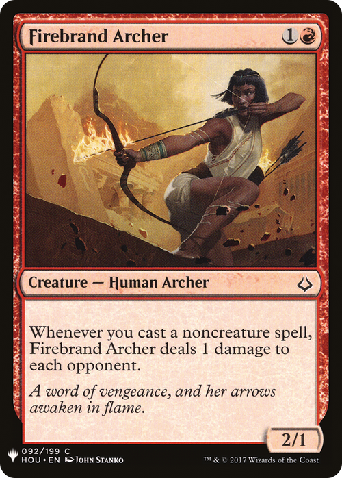 Firebrand Archer (LIST-HOU-92) - The List