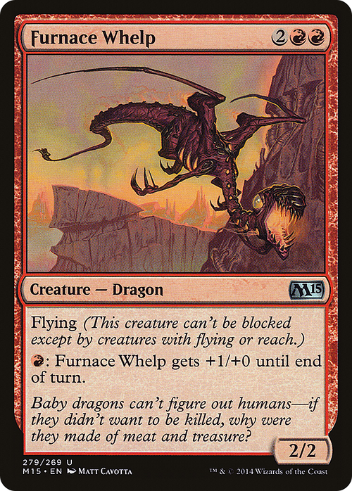 Furnace Whelp (M15-279) - Magic 2015 Foil