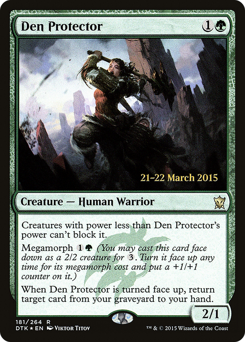 Den Protector (PRE-181S) - Dragons of Tarkir Promos Foil