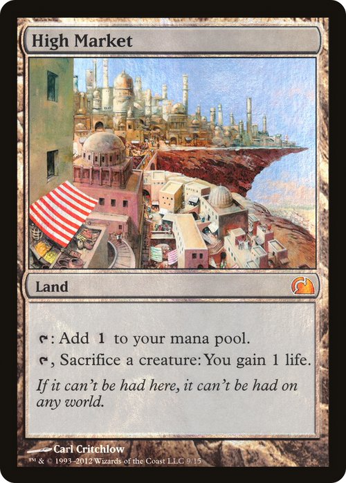 High Market (V12-009) - From the Vault: Realms Foil