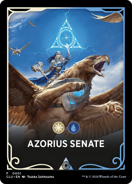 Azorius Senate (FCLU-001) - Ravnica: Clue Edition Front Cards