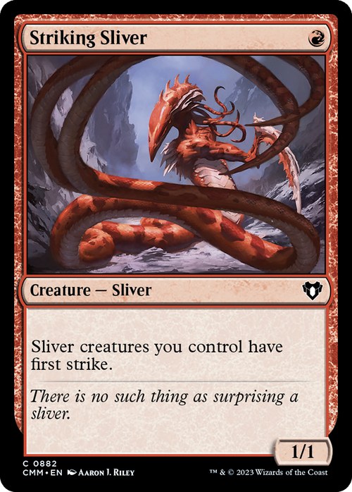 Striking Sliver (CMM-882) - Commander Masters