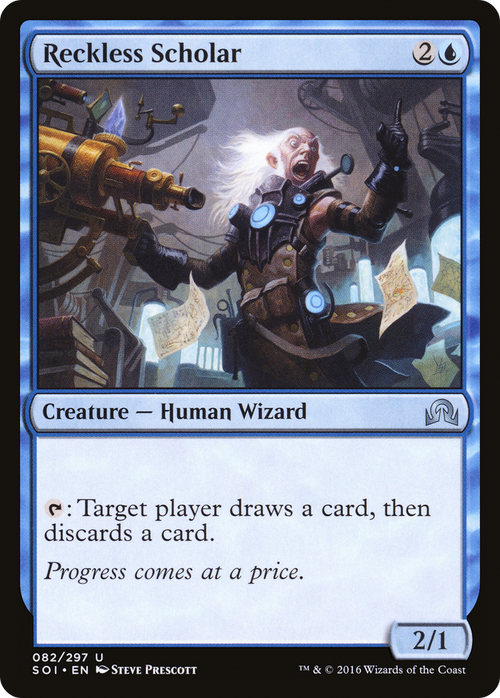 Reckless Scholar (SOI-082) - Shadows over Innistrad Foil