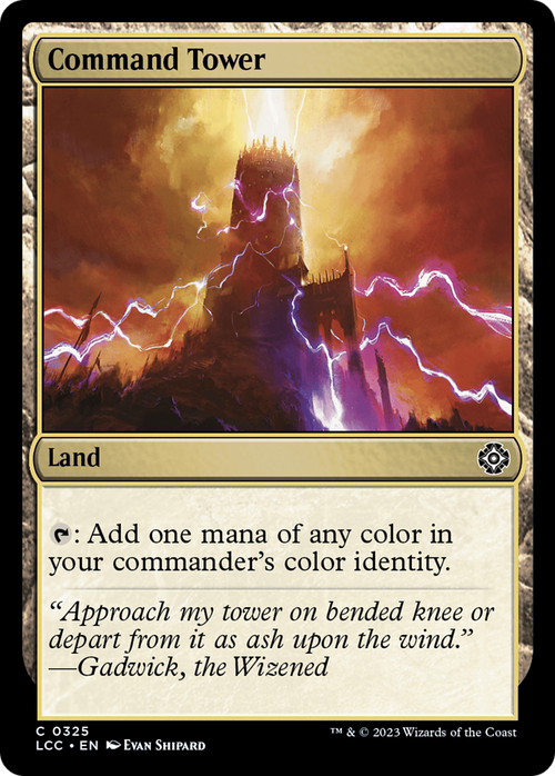 Command Tower (LCC-325) - The Lost Caverns of Ixalan Commander