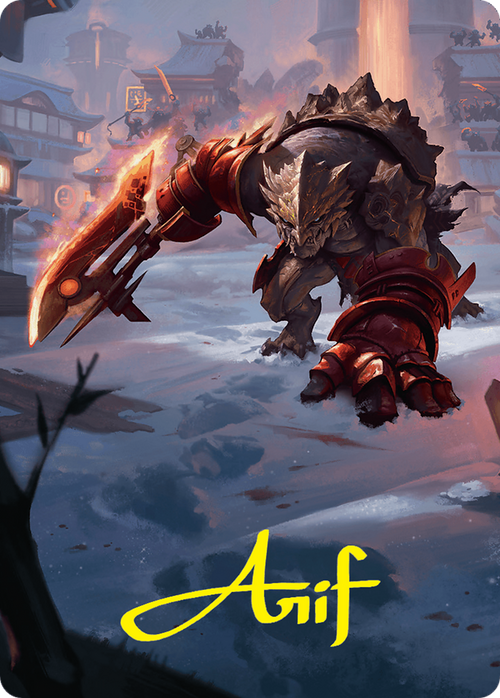 Searslicer Goblin // Searslicer Goblin (AFDN-039) - Foundations Art Series (Borderless)