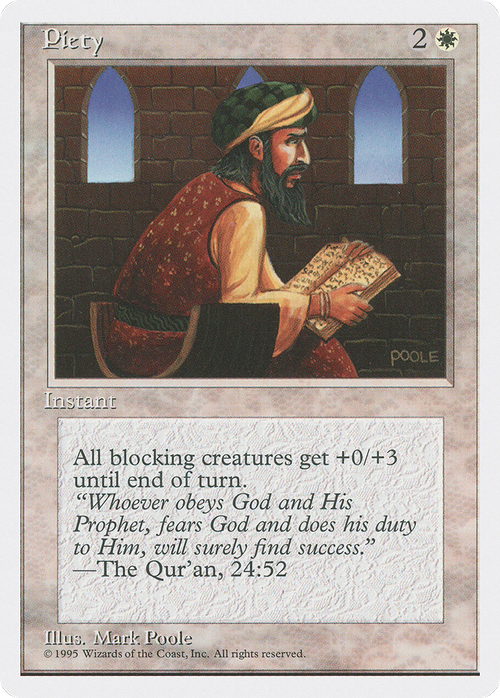 Piety (4ED-) - Fourth Edition