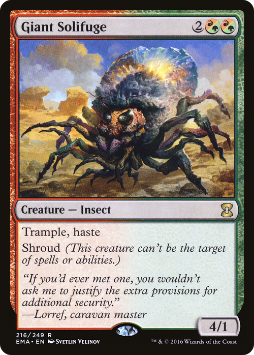 Giant Solifuge (EMA-216) - Eternal Masters