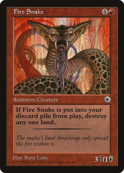 Fire Snake (POR-) - Portal
