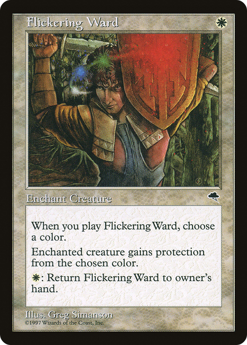 Flickering Ward (TMP-019) - Tempest