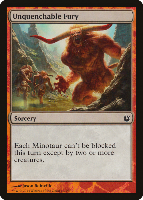 Unquenchable Fury (Battle the Horde) (HERO-010) - Battle the Horde
