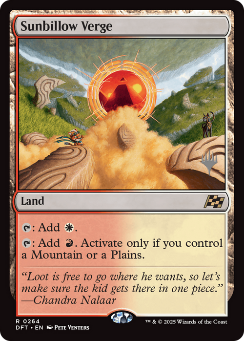 Sunbillow Verge (PPDFT-264P) - Promo Pack: Aetherdrift