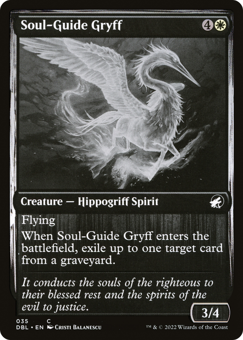 Soul-Guide Gryff (DBL-035) - Innistrad: Double Feature