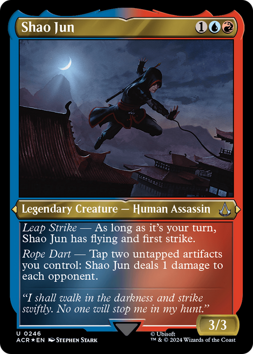Shao Jun (Foil Etched) (ACR-246) - Assassin's Creed Foil