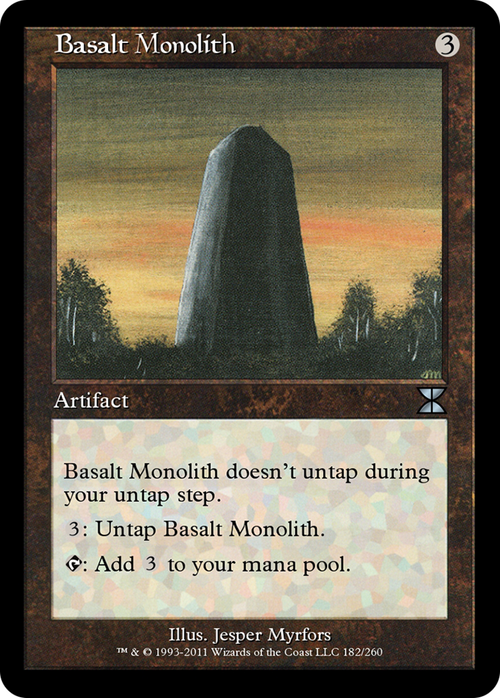 Basalt Monolith (ME4-182) - Masters Edition IV