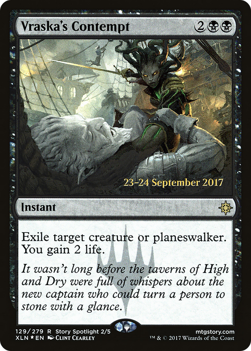 Vraska's Contempt (PRE-129S) - Ixalan Promos Foil