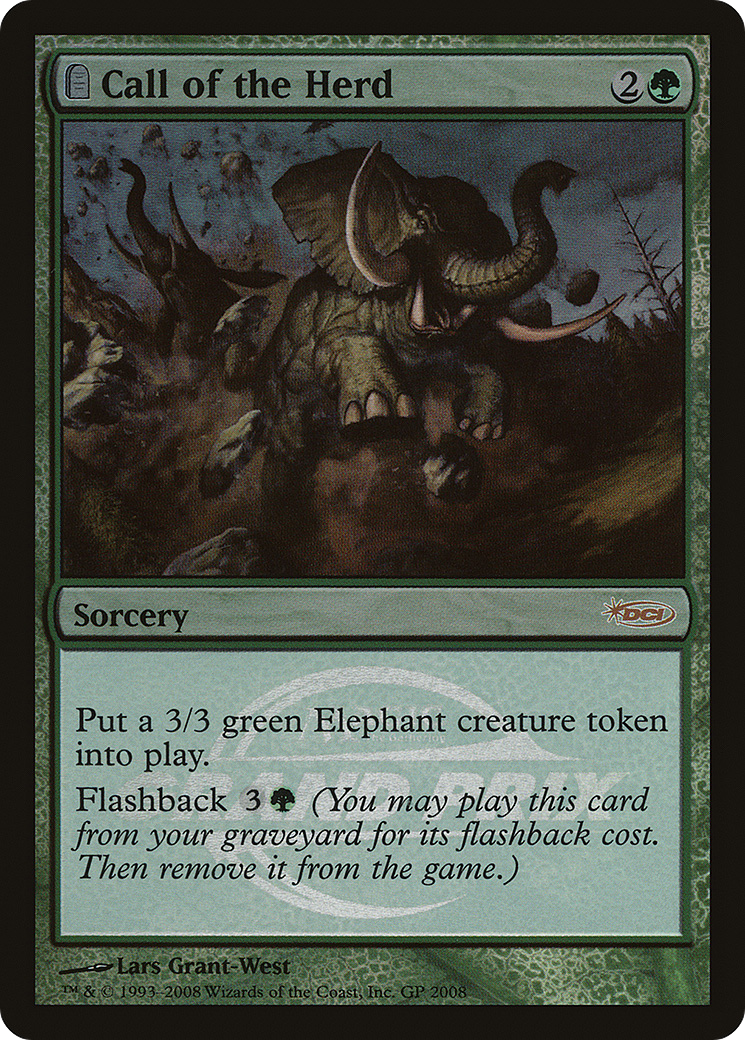 Call of the Herd (GPP-2008) - Grand Prix Promos: (tombstone) Foil