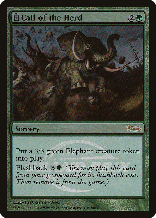 Call of the Herd (GPP-2008) - Grand Prix Promos: (tombstone) Foil