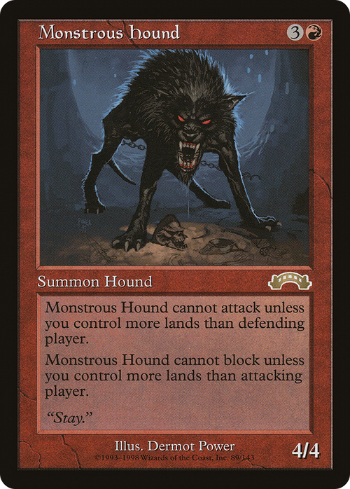 Monstrous Hound (EXO-089) - Exodus