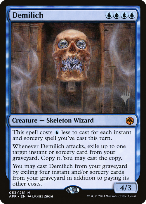Demilich (PPAFR-53P) - Adventures in the Forgotten Realms Promos
